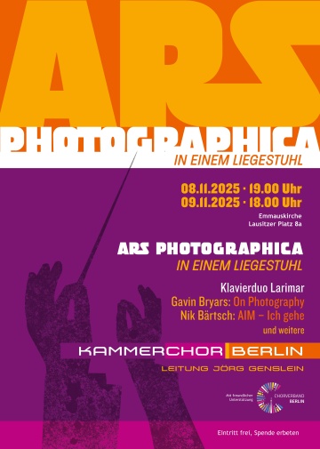 Konzert ARS PHOTOGRAPHICA – In einem Liegestuhl